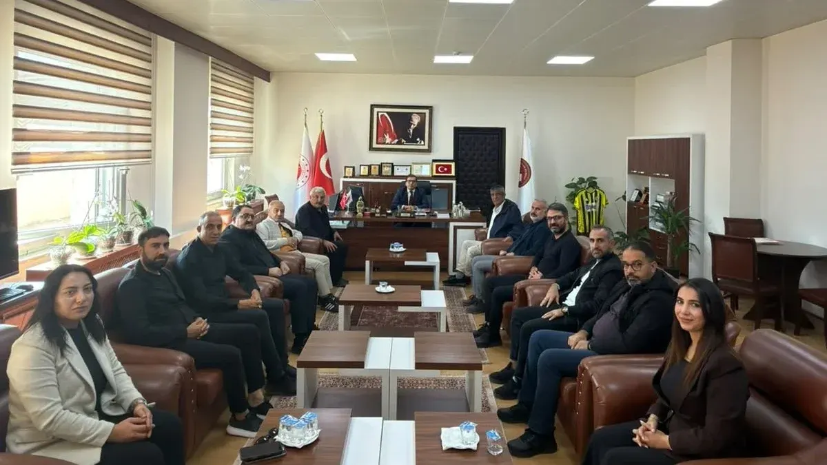 Siirt Gazeteciler Derneğinden Cumhuriyet Başsavcısı Yasin Coşkun’a Ziyaret