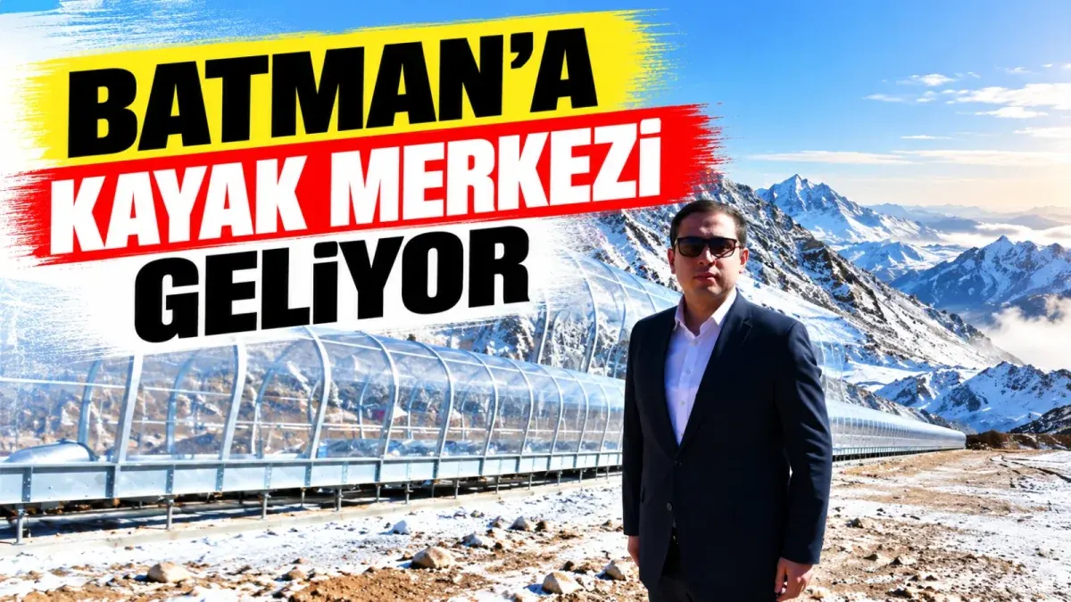 Batman’a kayak merkezi geliyor