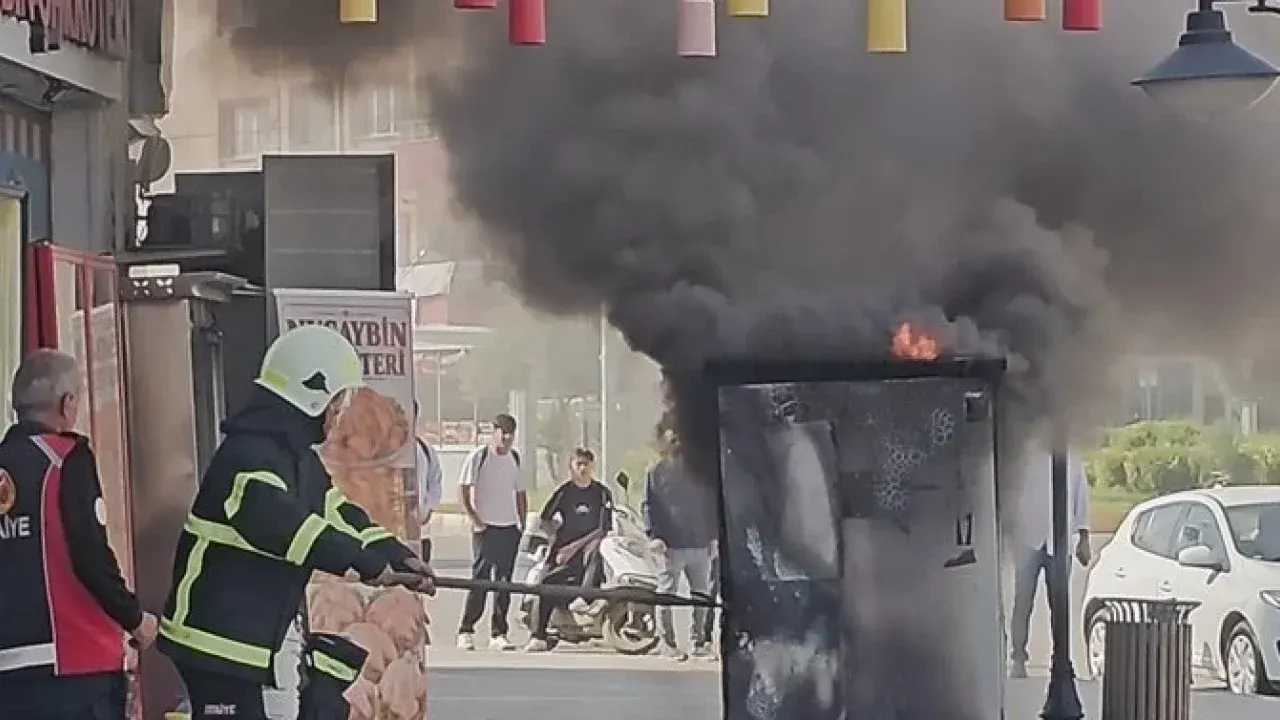  Elektrik panosunda çıkan yangın söndürüldü