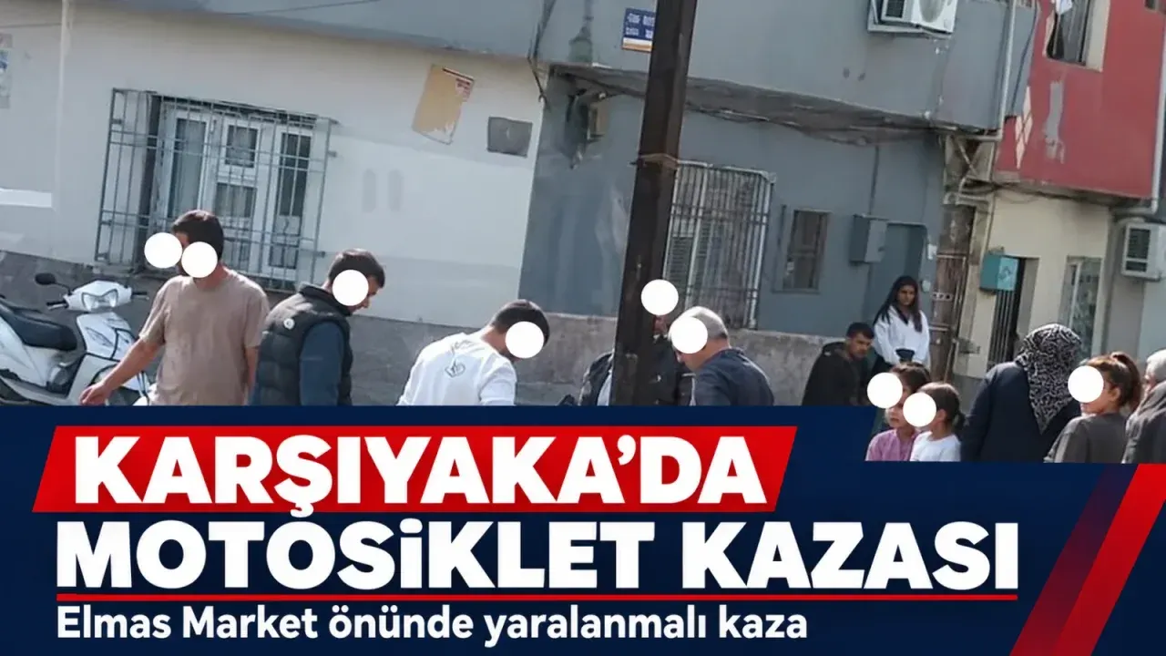 Gaziantep Karşıyaka’da yaralanmalı motosiklet kazası