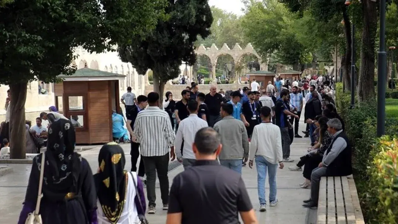 Balıklıgöl'de hafta sonu yoğunluğu yaşandı