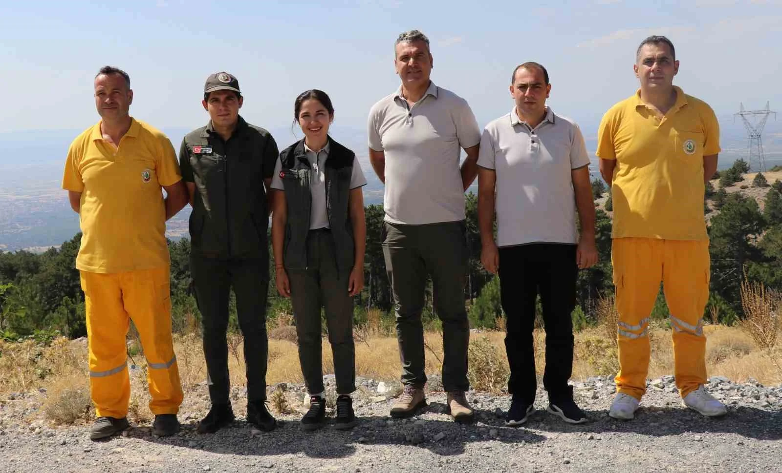 Denizli’nin yeşil örtüsü yangınlara karşı teknolojik ekipmanlarla gözetleniyor