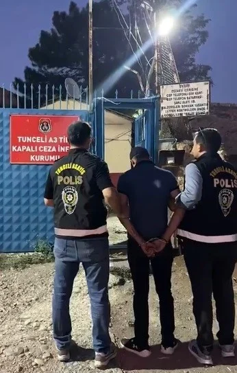 Tunceli’de 14 yıl kesinleşmiş hapis cezası bulunan zanlı yakalandı