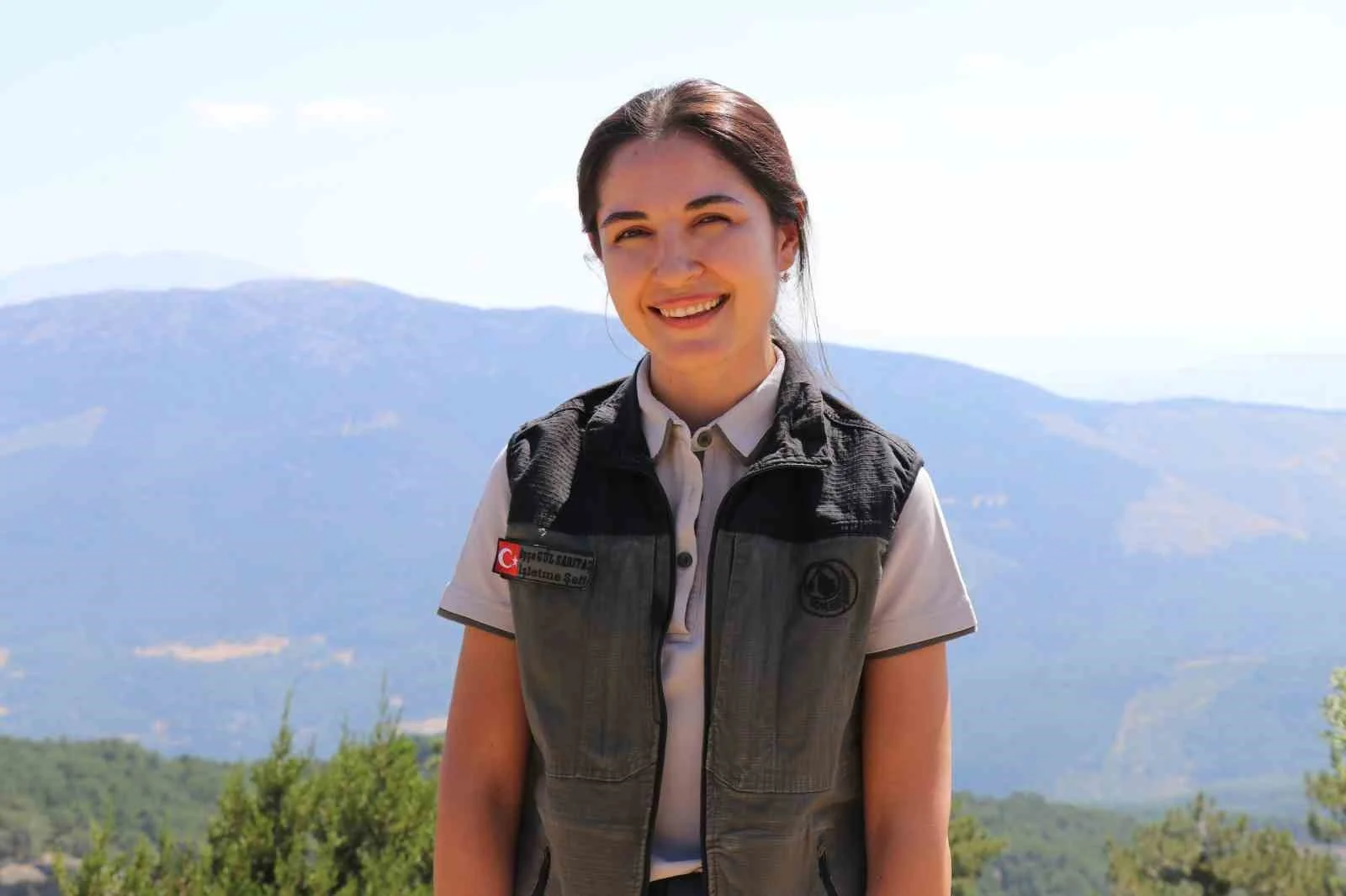 Denizli’nin yeşil örtüsü yangınlara karşı teknolojik ekipmanlarla gözetleniyor