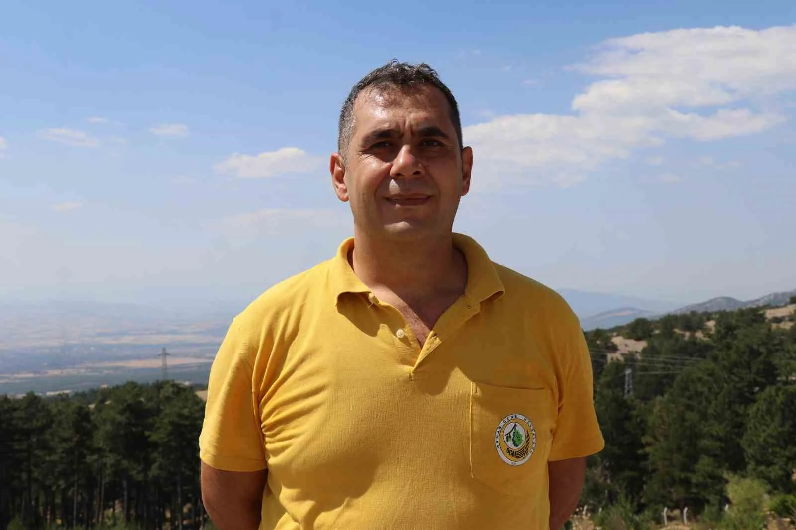 Denizli’nin yeşil örtüsü yangınlara karşı teknolojik ekipmanlarla gözetleniyor