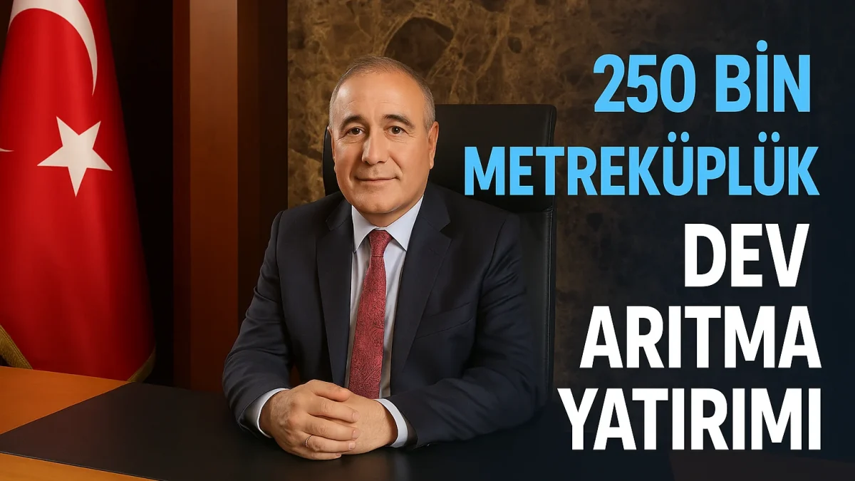 Gaziantep sanayisine 250 bin metreküplük ileri arıtma yatırımı