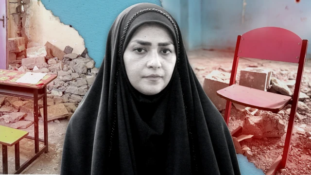 'Su&ccedil;ları neydi?': BBC, İran'da saldırıda 120 &ccedil;ocuğun &ouml;ld&uuml;ğ&uuml; okulu ziyaret etti