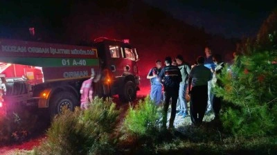Adana&rsquo;daki orman yangını kontrol altına alındı