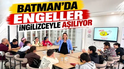Batman’da engeller İngilizceyle aşılıyor
