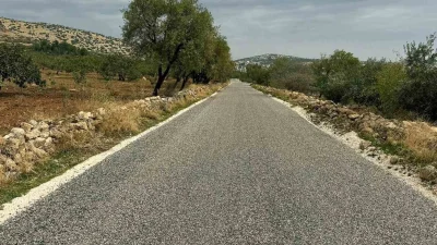 Araban’da bağlantı yolu asfaltı tamamlandı
