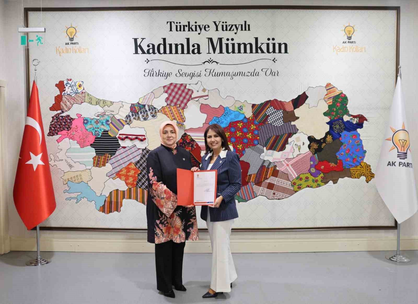AK Parti Denizli İl Kadın Kolları Başkanlığına Hilal T&uuml;t&uuml;nc&uuml; atandı