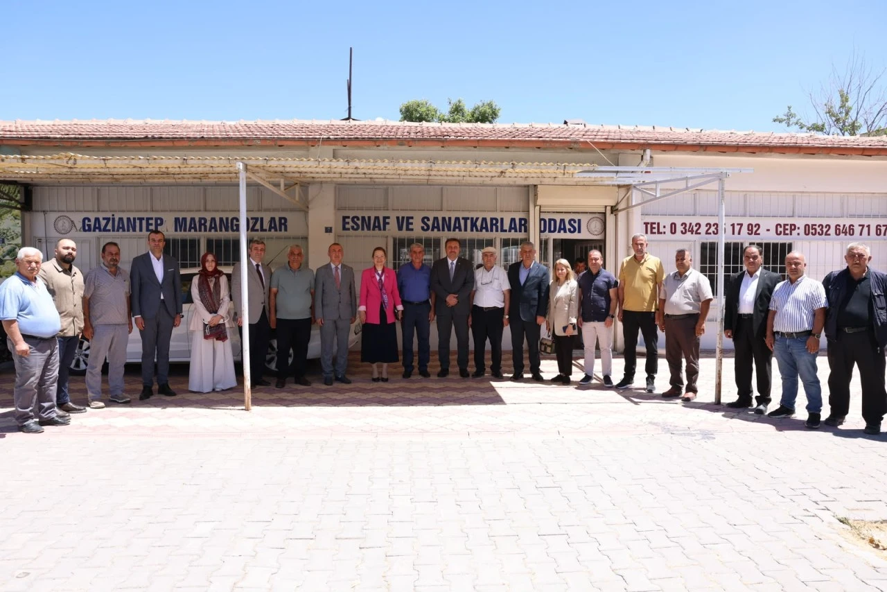 AK Parti Gaziantep'ten Esnaf ve STK'lara Ziyaret