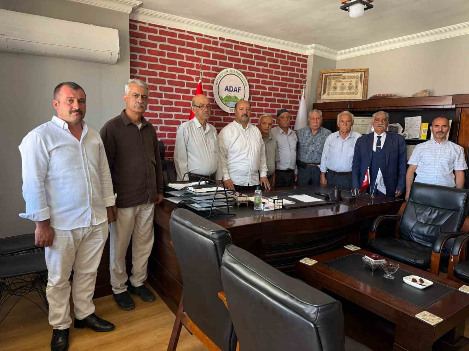 Anadolu Aşiretler Federasyonu&rsquo;ndan "Ter&ouml;rs&uuml;z T&uuml;rkiye" s&uuml;recine tam destek