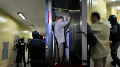 Arjantin su&ccedil; &ouml;rg&uuml;t&uuml; elebaşının yakalanma g&ouml;r&uuml;nt&uuml;lerini paylaştı
