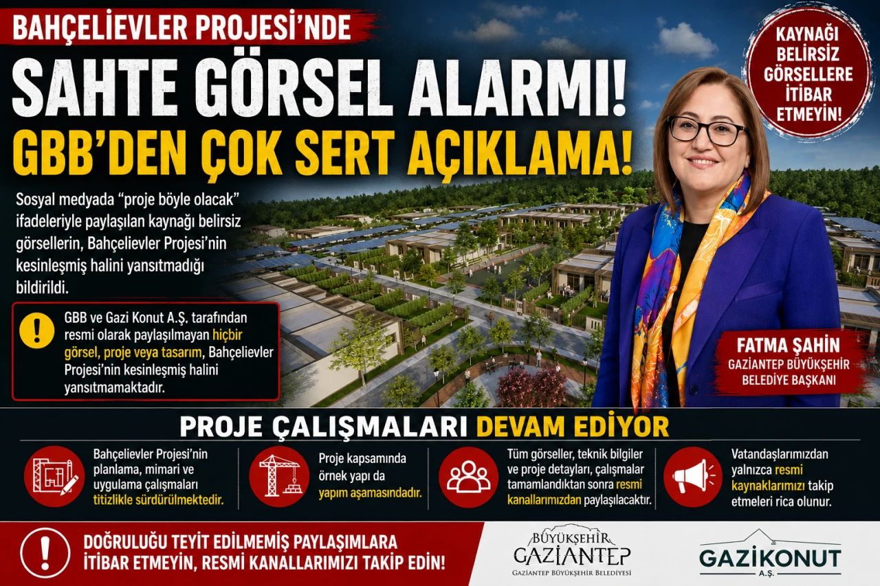 Bah&ccedil;elievler Projesi&rsquo;ni Kimler, Neden Sabote Etmeye &Ccedil;alışıyor? GBB&rsquo;den Dikkat &Ccedil;eken Uyarı