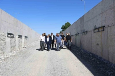 Başkan B&uuml;y&uuml;kkılı&ccedil;, DSİ-Yeni Sanayi Katlı Kavşağı Projesi&rsquo;nde incelemelerde bulundu