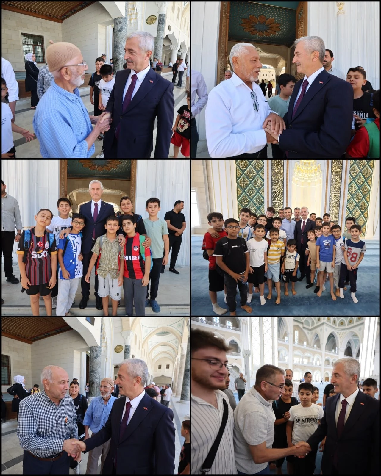 Başkan Tahmazoğlu Camide Vatandaşlarla Bir Araya Geldi