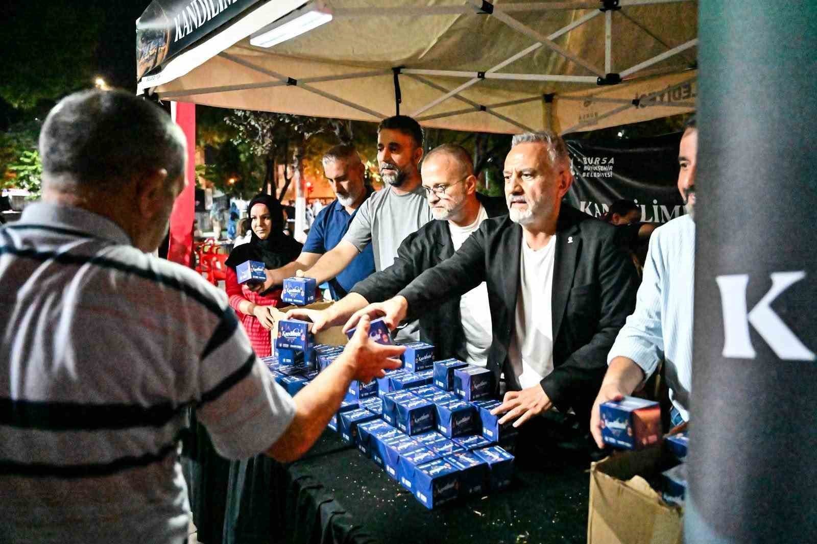 Başkan Vekili Biba, Mevlid Kandili&rsquo;ni Bursalılarla birlikte idrak etti