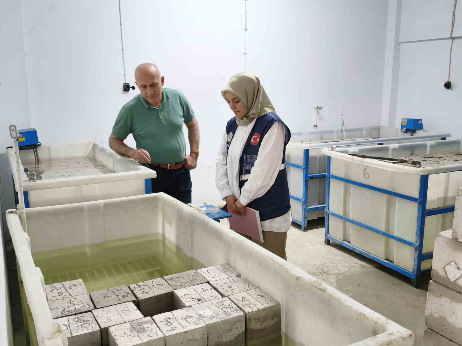 Bayburt&rsquo;ta yapı denetim laboratuvarına denetim