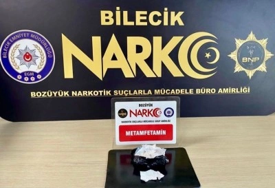 Bilecik&rsquo;te uyuşturucu operasyonu: 1 g&ouml;zaltı