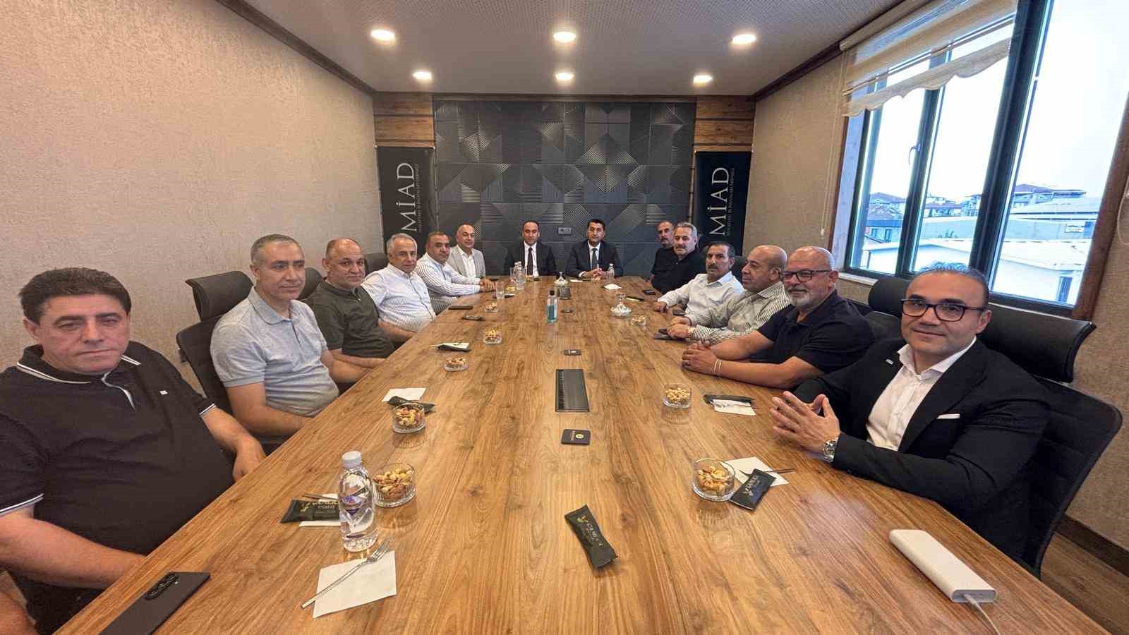 Boyraz&rsquo;dan MİAD&rsquo;a ziyaret: "Malatya ekonomisini birlikte ayağa kaldıracağız"