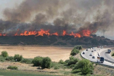 &Ccedil;anakkale&rsquo;de 4 g&uuml;n boyunca orman yangını alarmı