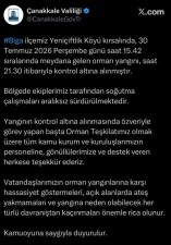 &Ccedil;anakkale&rsquo;de tarım arazisinde yangın (2)