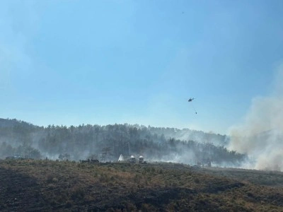 Fethiye'deki orman yangınının enerjisi d&uuml;ş&uuml;r&uuml;ld&uuml; (2)