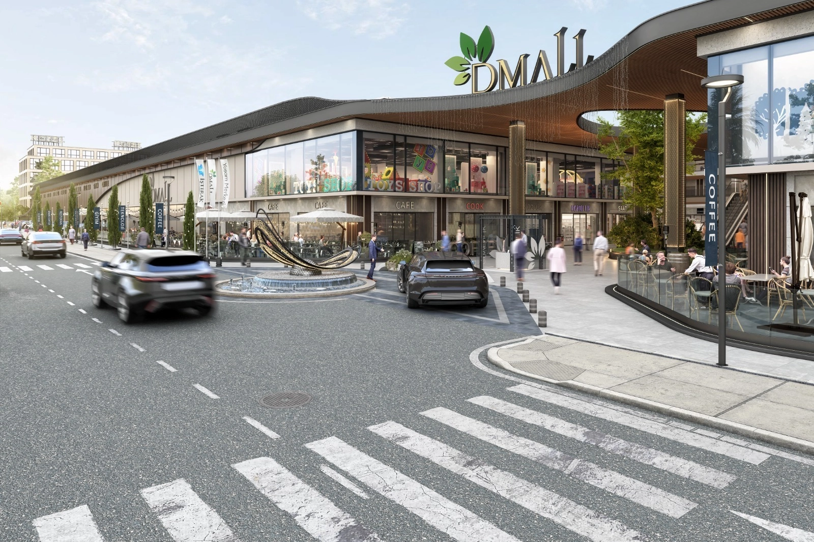 Form End&uuml;stri Tesisleri, D&uuml;zce D-Mall AVM&rsquo;nin Yapı Konforuna Lamilux F100W ile Katkı Sağlıyor