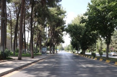 Gaziantep'te sıcak hava etkili oldu