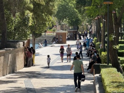 Gaziantep ve &ccedil;evre illerde sıcak hava etkili oluyor