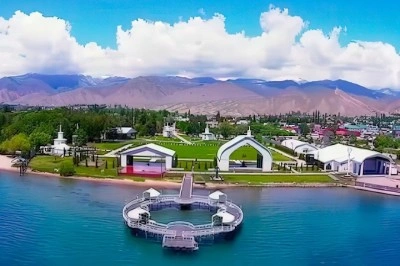 Issık G&ouml;l, Kırgızistan&rsquo;ın turizm vitrini olmaya devam ediyor