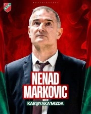 Karşıyaka Basketbol&rsquo;da Nenad Markovic d&ouml;nemi