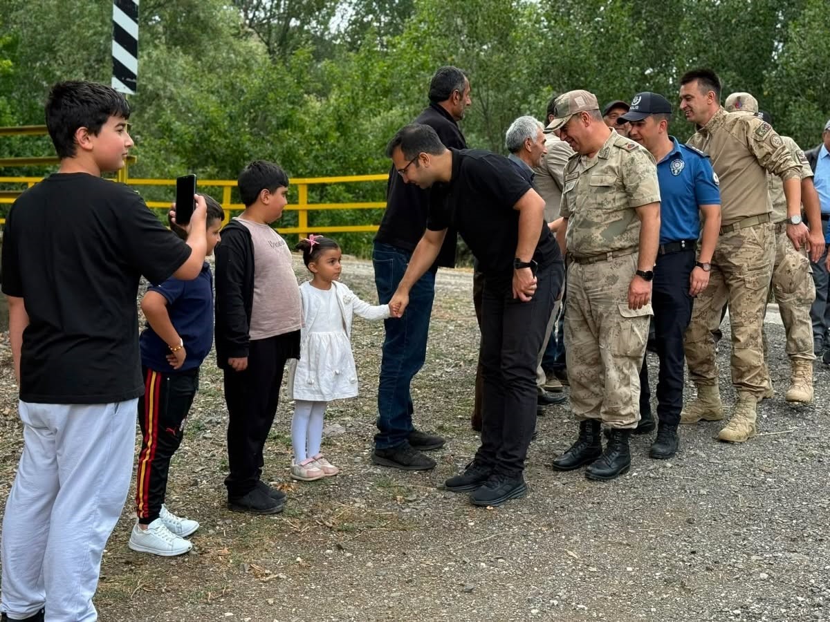 Kaymakam Taşkıran&rsquo;dan k&ouml;y ve mezralara ziyaret