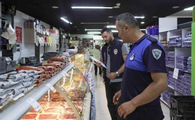 Melikgazi Zabıta&rsquo;dan marketlerde sıkı denetim