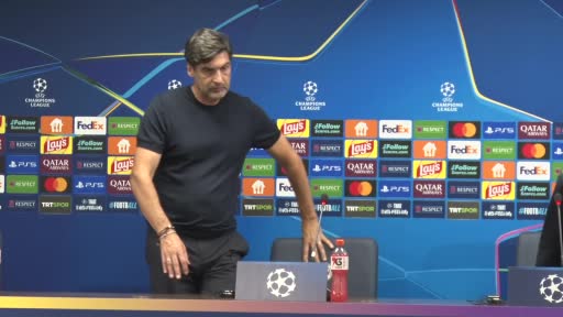 Paulo Fonseca: "Karşımızda favori olan bir ekip vardı"