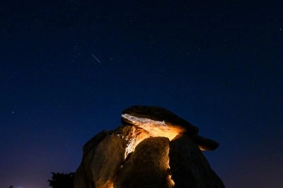 Perseid meteor yağmuru Gaziantep'te g&ouml;r&uuml;nt&uuml;lendi