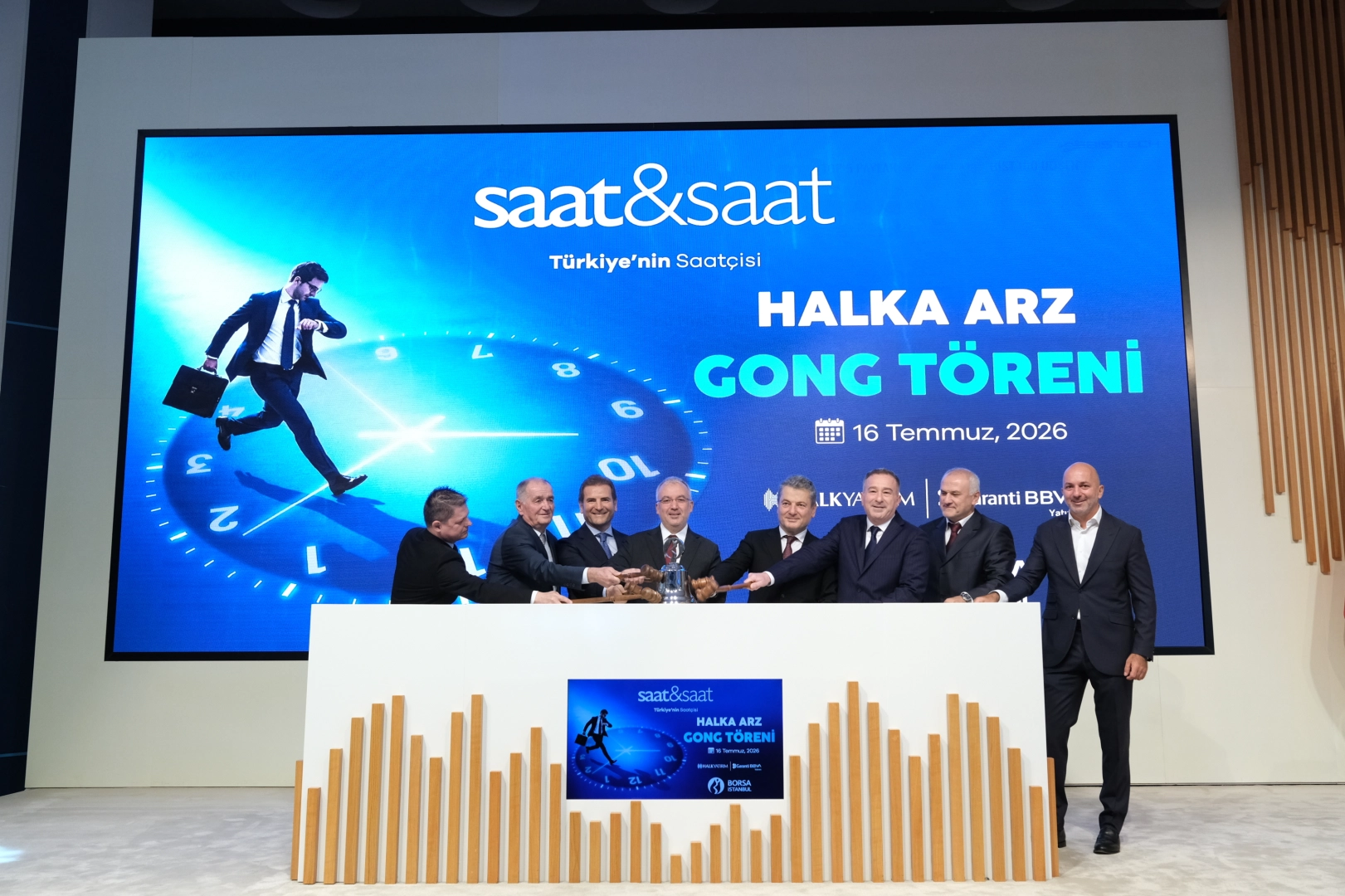 Saat ve Saat'in Halka Arz B&uuml;y&uuml;kl&uuml;ğ&uuml; 3.748.917.480 TL Milyar TL Olarak Ger&ccedil;ekleşti