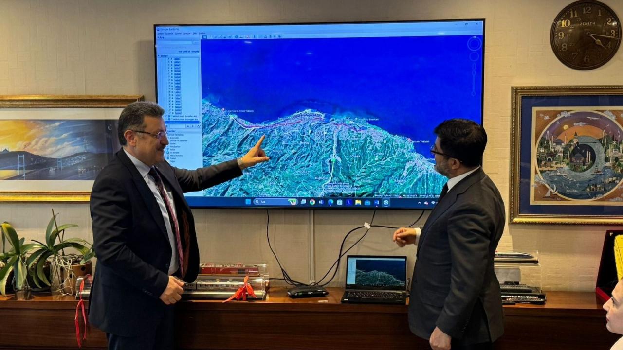 Trabzon Şehir İ&ccedil;i Raylı Ulaşım Sistemi Projesi'nde ilk kazma 1 Eyl&uuml;l'de vurulacak