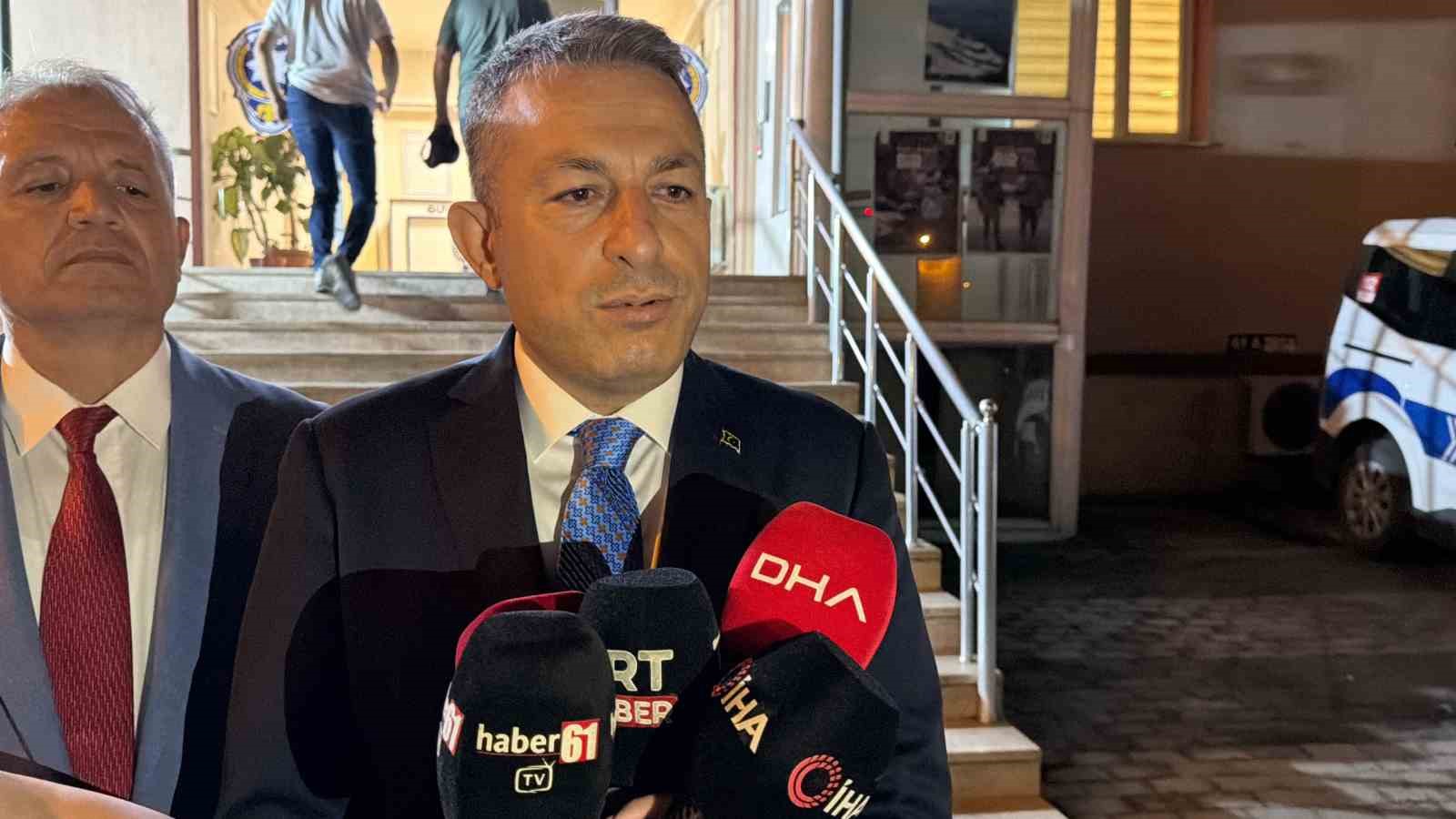 Trabzon Valisi Şahin: "Hava aracının menşei tespit edilmeye &ccedil;alışılıyor"